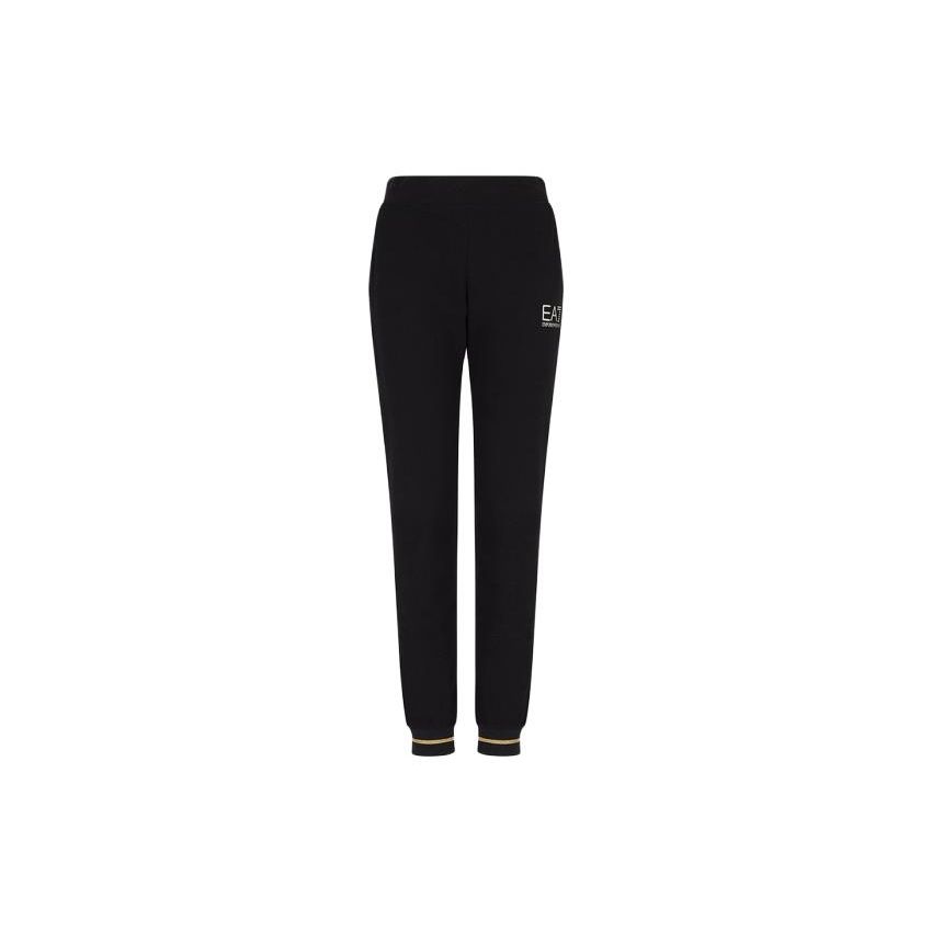 Emporio Armani Ss23 Letter Logo Jogger Knit Sports Pants Women bottoms Black 8NTP67-TJCQZ-0200 S