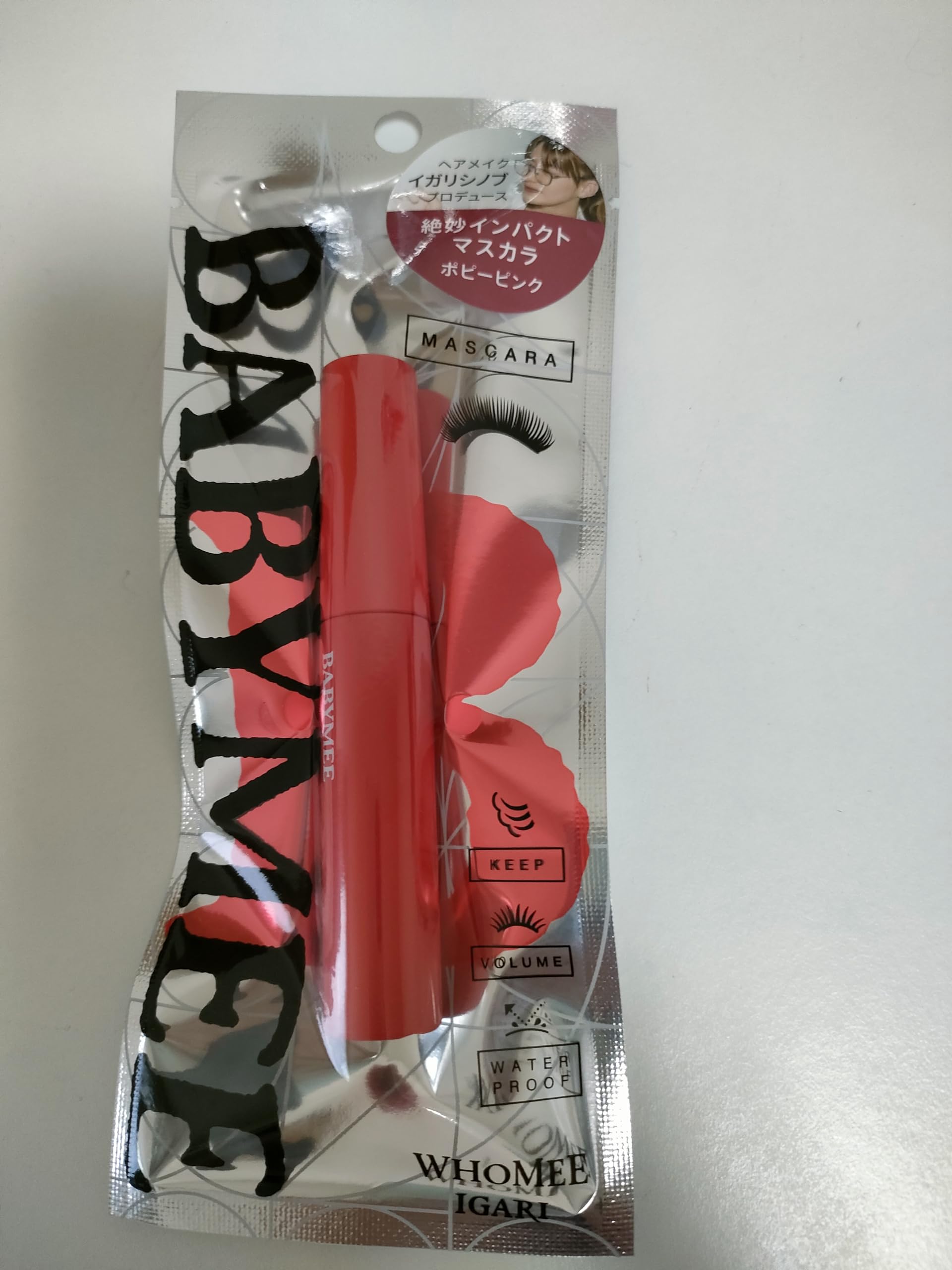 WHOMEE BABYMEE Nuance Color Mascara Poppy Pink