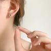 Star Screw Back Stud Earrings For Women Summer Hypoallergenic Niche Elegant High End Temperament Jewelry