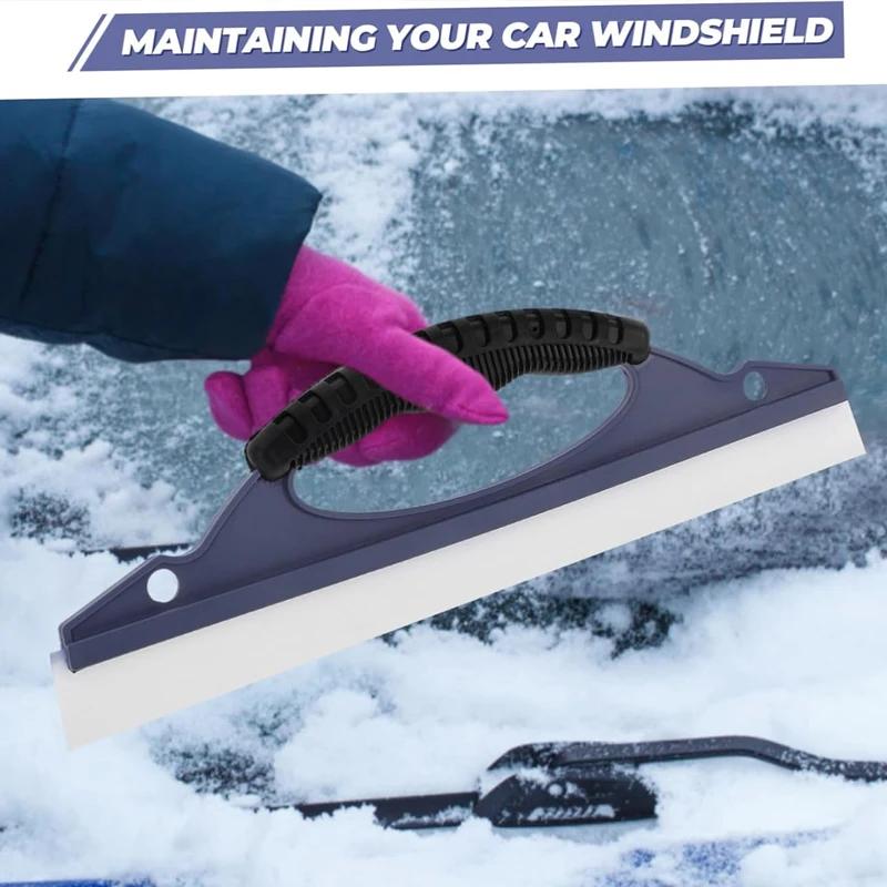 Streak Free Car Wiper Silicone Water Wiper Window Squeegee Cleaner Drying Tool for Auto Glass Cleaning Wash Cleaning Wiper
