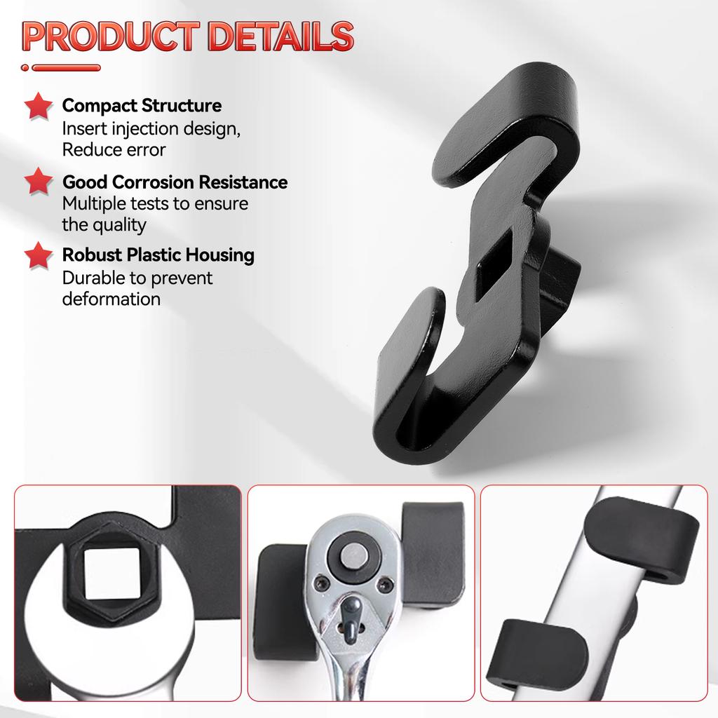 Schraubenschlüssel-Verlängerungsadapter, Universal-Schraubenschlüssel-Verlängerungswerkzeug, stabiles 1/2 Zoll Brechstangen-Schraubenschlüssel-Verlängerungswerkzeug, Mechanikerwerkzeug für 21 mm Sechskant