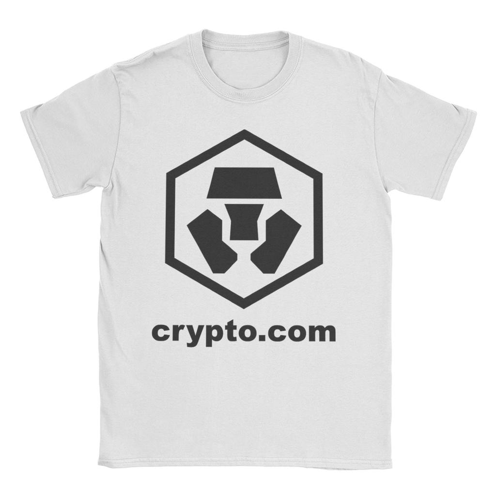 Coin cryptocurrency Logo T-Shirt Men Women  Vintage Cotton Tees O Neck Short Sleeve T Shirt Party Clothing