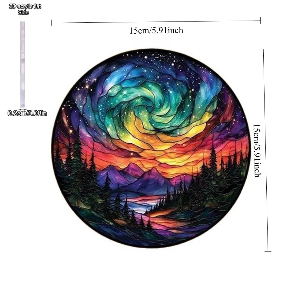 

Colorful Dream Starry Sky Perfect for Christmas Halloween Birthday, Perfect for Home, Kitchen, Bedroom, Garden, Bathroom, Garage, Coffee Shop 15*15