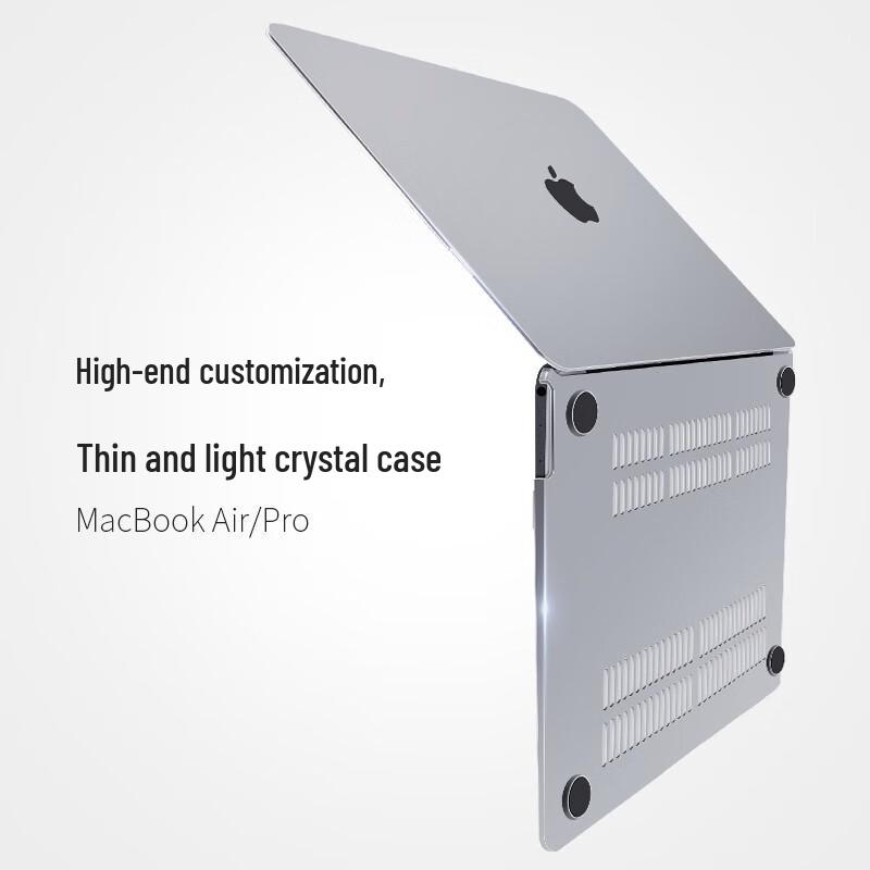 Ultradünne, transparente Schutzhülle für MacBook Air 13,6 Zoll (M2/M3/M4)