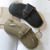Soft leather glasses bag, portable ins glasses case, sunglasses, men's and women's glasses storage bag, protective cover