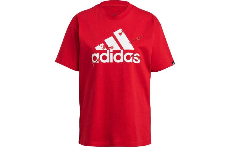 Adidas SS24 Set in Sleeve T Shirt Women s Red GL0877 XS