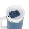 40oz Stainless Steel Insulated Travel Mug With Handle Straw Double Wall Vacuum Thermos Car Office Outdoor