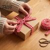 Gift Wrapping Supplies for Christmas 5m Woven Ribbon And Bouquet Packaging, Decorative Easy to Cut Crafting Knit Holiday Crafts DIY Bow Making,