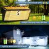 418LED Solar Lights Outdoor Motion Sensor 3 Modes Security Light Waterproof Solar Powered Flood Wall Lights Fence Garage Yard
