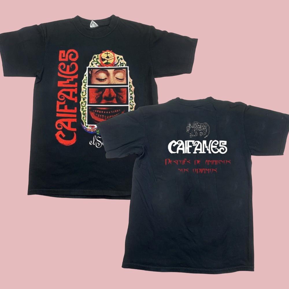 Rare CAIFANES ALBUM Unisex Men S-235XL 20D39 Unisex T-Shirt M