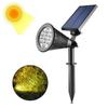 Led Solar Spotlight 7 Color Changing 180 Degree Adjustable Outdoor Garden Landscape Decorative Light