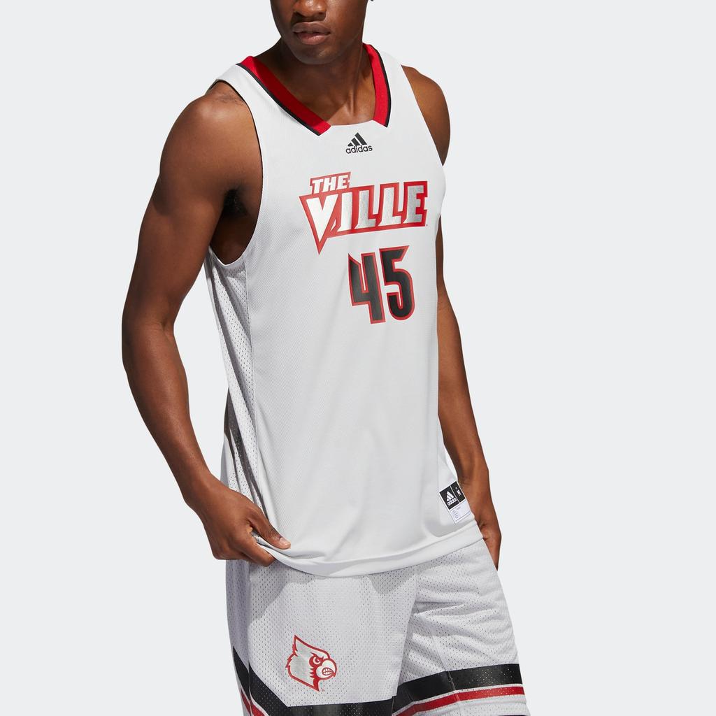 Adidas R Swgm Jersey Solid Color Printed Letter Basketball Vest Men Tops White HG8886