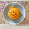 Formă 3D în formă de rodie Matriză convenabilă presată manual pentru biscuiți de patiserie chinezească Formă pentru desert pentru pasionații de coacere