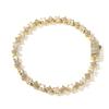 Heißverkauf Mode Hip Hop Schmuck 6mm Bling CZ Iced Out Stern Zirkon Tennisarmband für Damen und Herren