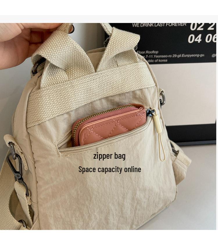 2024 Stylish & Versatile Large-Capacity Backpack: Fashionable Travel, School, Crossbody & Lightweight Bag for Women