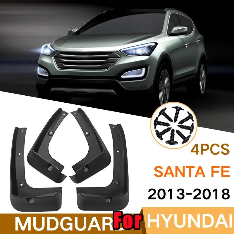 Car Mud Flaps For Hyundai Santa Fe 2013~2021 Mudflaps Splash Guards Mudguards Front Rear 2014 2015 2016 2017