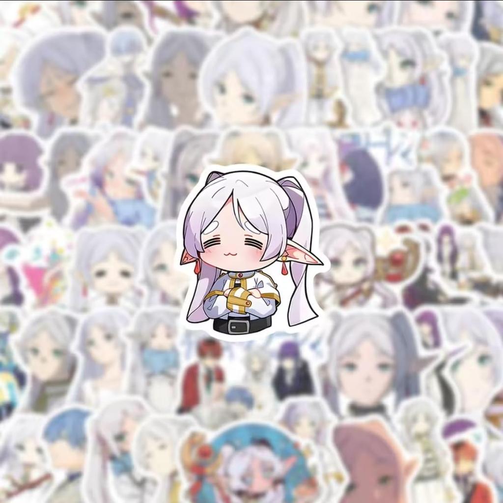 Funeral Parlor Freiren Cutting Set of Decorative Stickers Stickers, 60, [Used]