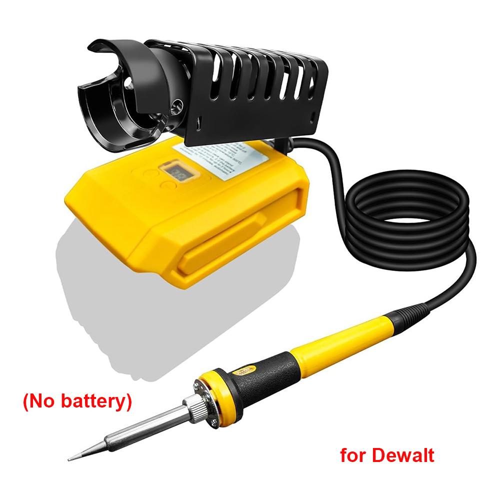 NEW Adjustable Cordless Soldering Station Solder Iron for Dewal/Makita/Milwaukee 18V-11V Max Li-ion Battery for DIY Repair Tool