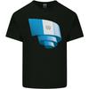 Curled Guatemala Flag Guatemalan Day Football Unisexs Light Cotton TShirt