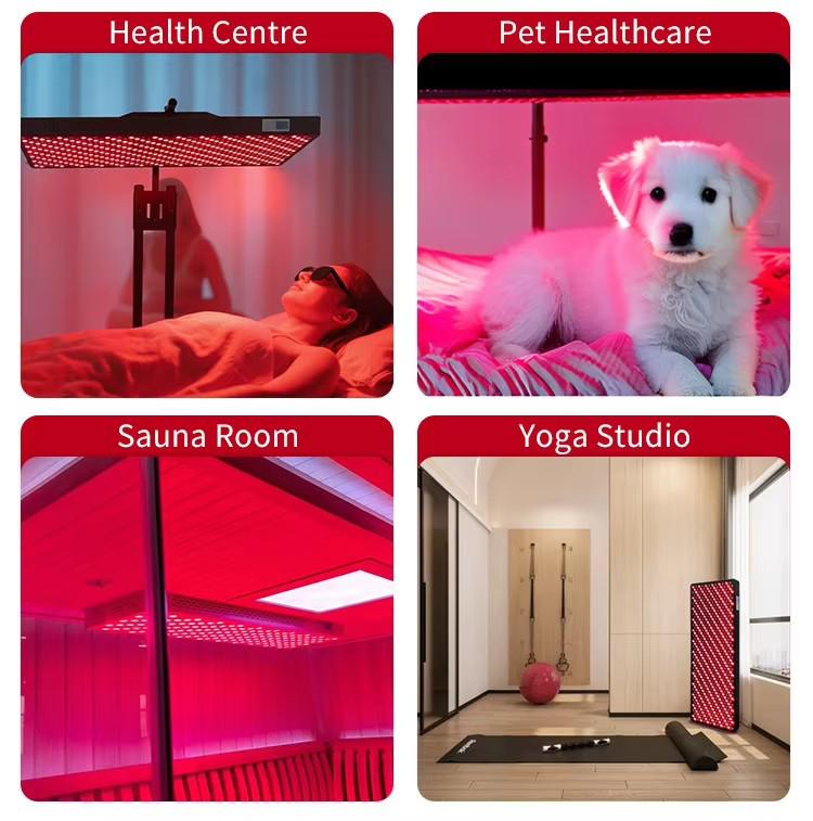 1000W LED Red Light Therapy Panel Sauna & Beauty Device