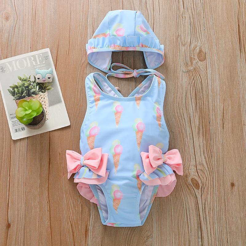 2026 Cute Toddler One-Piece Swimsuit - Baby Fashion & Performance Costume