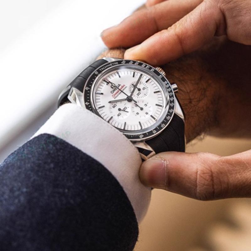 For Omega&Swatch Joint Series Watch Super Moon Seamaster 300 Series Men's Watch High Quality Silicone Waterproof Watch Strap