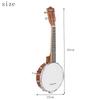 IRIN 4/5/6 Strings Banjo Premium Maple Neck Rosewood Fingerboard Banjo Professional String Instrument Banjo Parts & Accessories