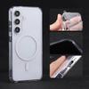 Samsung S26 Phone Case: PC+TPU Frosted Magnetic EDGE for S25 Ultra & S24 Plus, Two-in-One Design