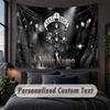 Custom Name Text Tapestry,Guns N’ Roses Decorative Wall Hanging, Background Tapestry For Home Bedroom