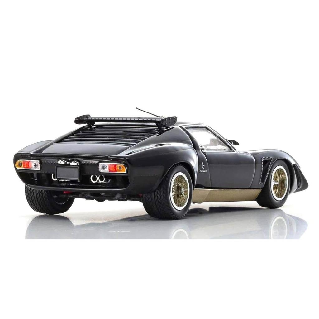 Kyosho Original 1/43 Lamborghini Miura SVR Black/Gold Finished Product