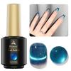 Biutee Gel Nail 6 Colors Magnetic Nail Sparkling Gel Fine Diamond Cat Eye Dazzling Polish, Glitter, 8ml, UV/LED Compatible, Polish, Nails, Glitter,
