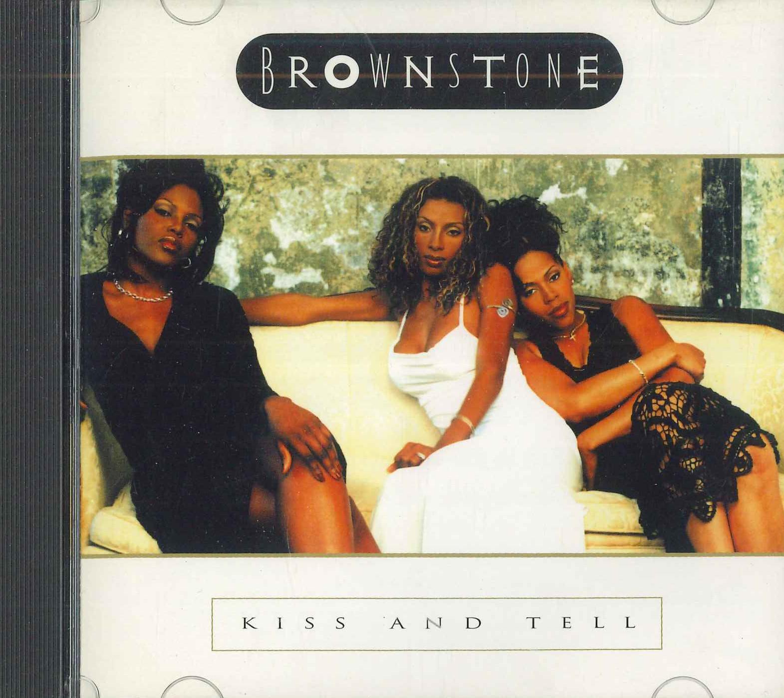 

CD KISS & TELL - Brownstone ESCA6836PROMO SONY Japan Obi Soul/Funk Used