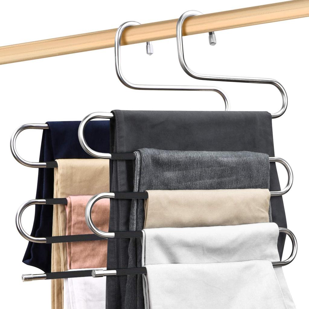 Hangerman Bottom Hanger for Pants Storage Skirt 2 Easy To Remove Organizing, Hanger, Hanger, Hanger, Hangers,