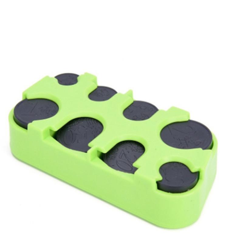 Mini Euro Coin Dispenser Car Storage Coin Wallet Savings Box for Euro Coin Bank Coin Holder Case Plastic Storage Boxes