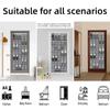 12/24Pockets Over The Door Rack Large Mesh Pockets Hanging Shoe Organizer for Closet Hanging Shoe Rack Holder Hanger Storage Bag