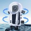 Carcasă Impermeabilă Carcasă de Scufundare Complet Invizibilă 50m Carcasă Subacvatică Capac Protector pentru Cameră de Acțiune Insta360 X4