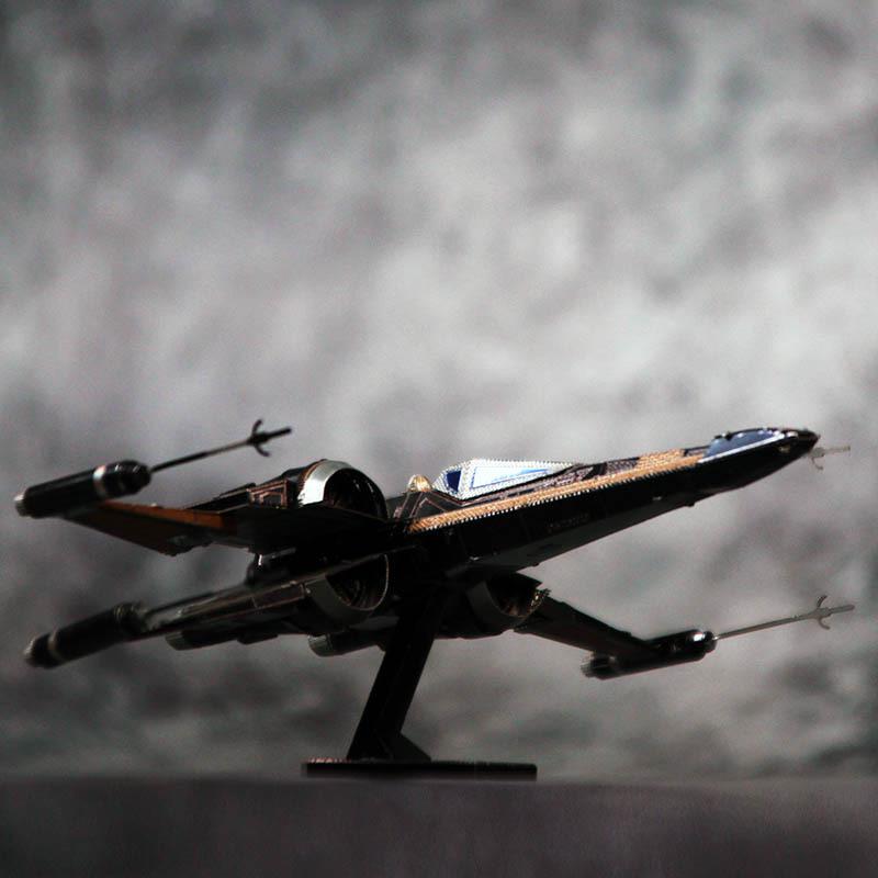 

Металлический 3D конструктор и пазл X-Wing истребителя По Дэмерона - Сборка без клея