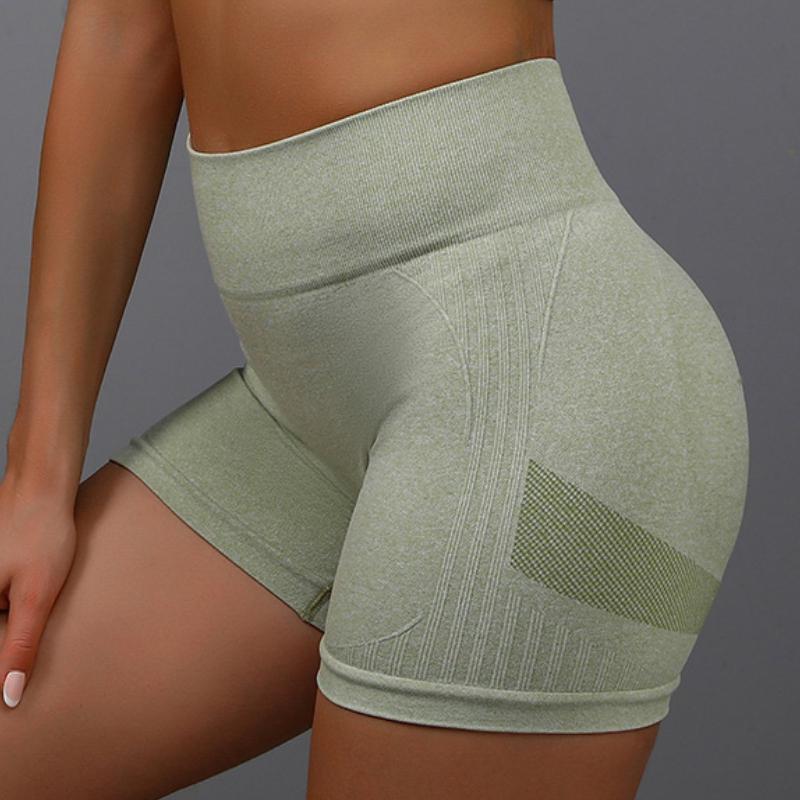 High Waist Yoga Shorts Woman Tights Push Up Leggings Seamless Fitness Workout Running Scrunch Shorts Yoga Pants Summer Gym Wear