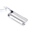 Multifunctional Stainless Steel Kitchen Tooth Type Planer Fruits and Fruit Peeler 16.5*2.5cm
