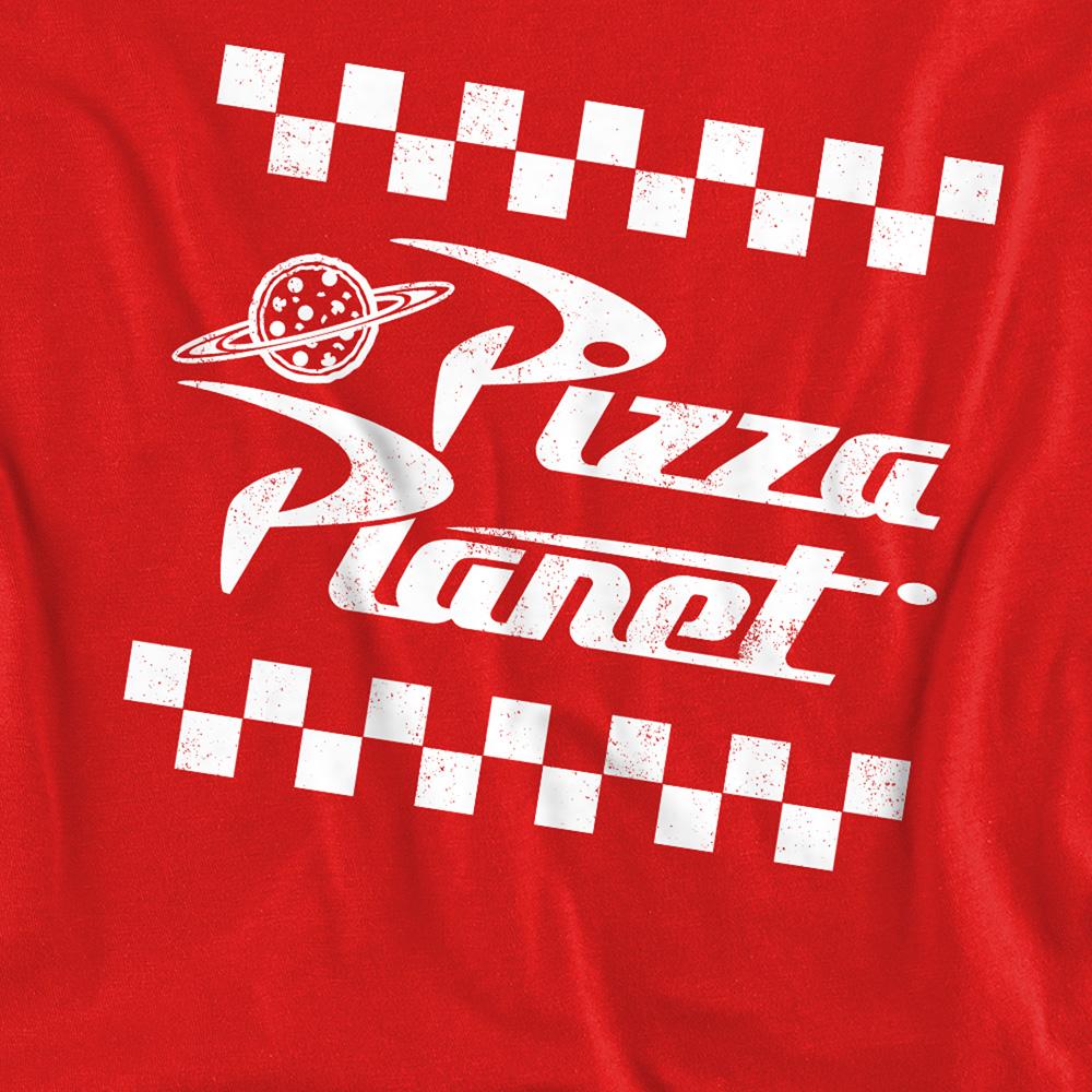 Toy Story Unisex Adult Pizza Planet Takeaway Logo Sweatshirt