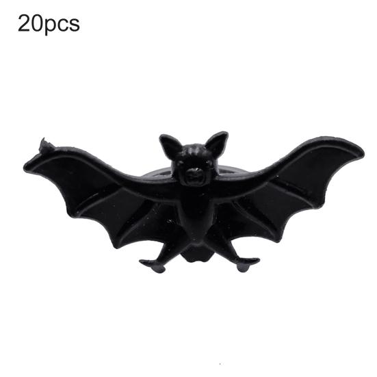 Plastic Spider/Bat Women Finger Ring Halloween Christmas Birthday Party Decor