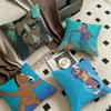BBoJack Cartoon HHorseman Maple Design Cushion Cover Happy Autumn Harvest Decor Holiday Decorati Pillow Cover