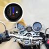 CNSPEED Universal 12V 2" 52mm Fuel Level Gauge Car Motorcycle Fuel Level Meter Gauge Electronic LED Ultra Thin Benzine Meter