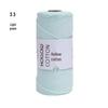 2mm Hollow Pure Cotton Scarf & Bag Yarn for DIY Crochet and Handwoven Projects
