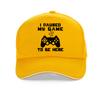 Gamer Baseball Cap Men I Paused My Game To Be Here Tops Interesting Play Computer Hat High Quality Snapback Hats Bone