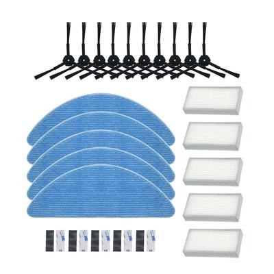 Side Brush Primary Dust Filter Hepa Filter Mop Pad for Chuwi Ilife V5 V5s V3 V3s V5 Pro V50 V55 X5 Robot Vacuum Cleaner Parts