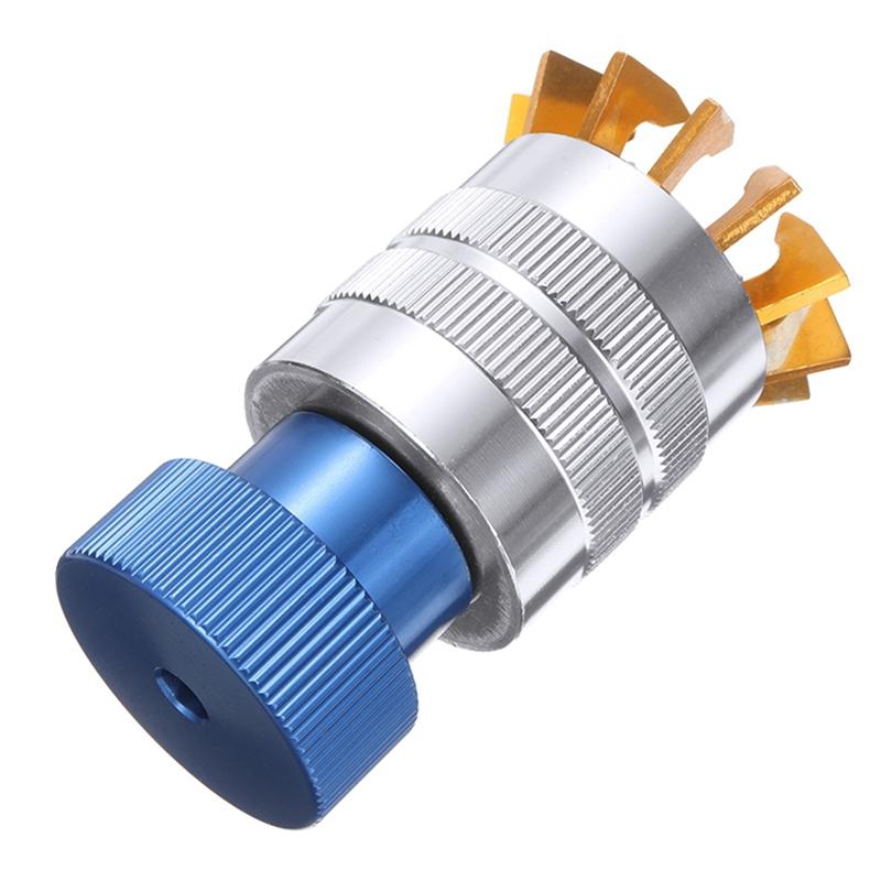 

AD23-Съемник кристаллов Съемник пластика для часов с основанием Съемник передней крышки Вставка Съемник часового стекла синий