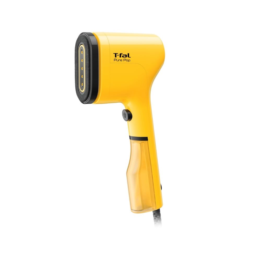 

Tefal Steam Handy Ultra Slim Dust Comes with Reversible Pad Yellow DT2026J0 Iron, Iron, Lightweight, Body, Deodorizing, Allergen/Pollen Reduction,