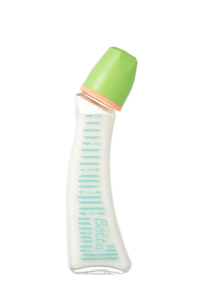 Betta Dr. Betta Baby Bottle Jewel G1-280ml Blue Heat-Resistant Glass
