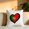 Portugal The Quinas Flag Square DoubleSided printed Pillow Case Bedroom Bedside Pillow Sofa Cushion Cover